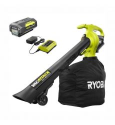 Battery Operated Leaf Vacuum Chopper and Blower 3 in 1 machine